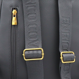 ENRICO COVERI – női hátizsák sok zsebbel – szürke