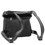 2 az 1-ben – táska és hátizsák sok zsebbel – fekete/szürke