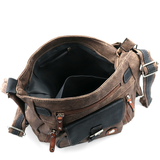 2 az 1-ben – táska és hátizsák sok zsebbel – világosbarna