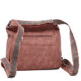 2 az 1-ben – táska és hátizsák sok zsebbel – rózsaszín