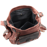 2 az 1-ben – táska és hátizsák sok zsebbel – rózsaszín