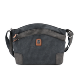 Női válltáska – fekete/szürke