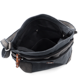 Női válltáska – fekete/szürke