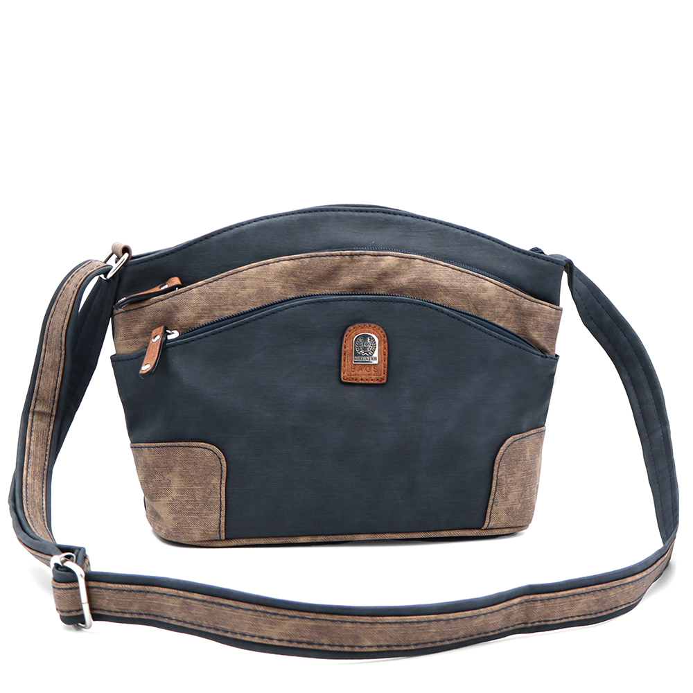 Női válltáska – sötétkék