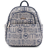 2 az 1-ben – hátizsák és táska mintával – sötétkék