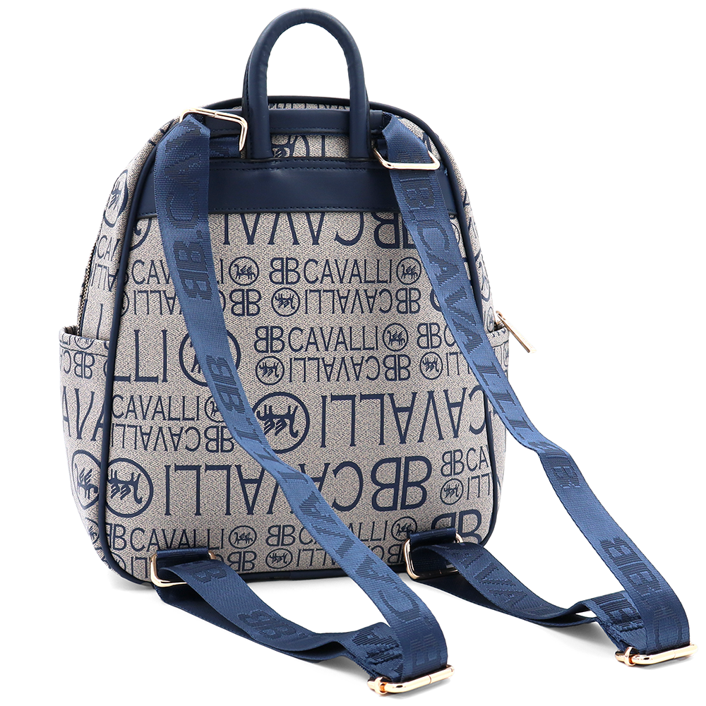 2 az 1-ben – hátizsák és táska mintával – sötétkék