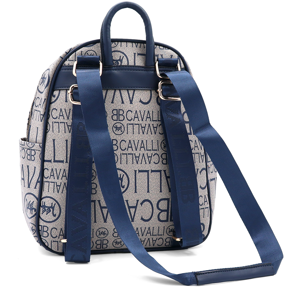 2 az 1-ben – hátizsák és táska mintával – sötétkék