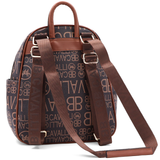 2 az 1-ben – hátizsák és táska mintával – barna