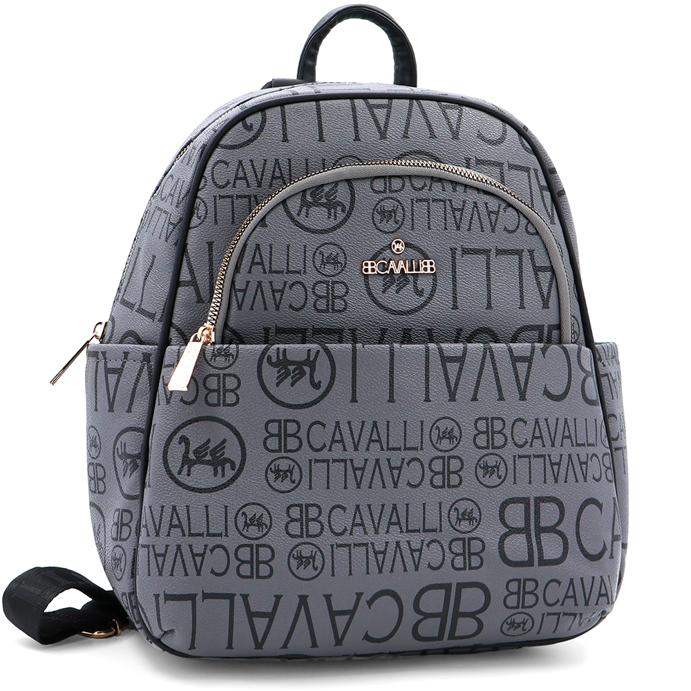 2 az 1-ben – hátizsák és táska mintával – szürke