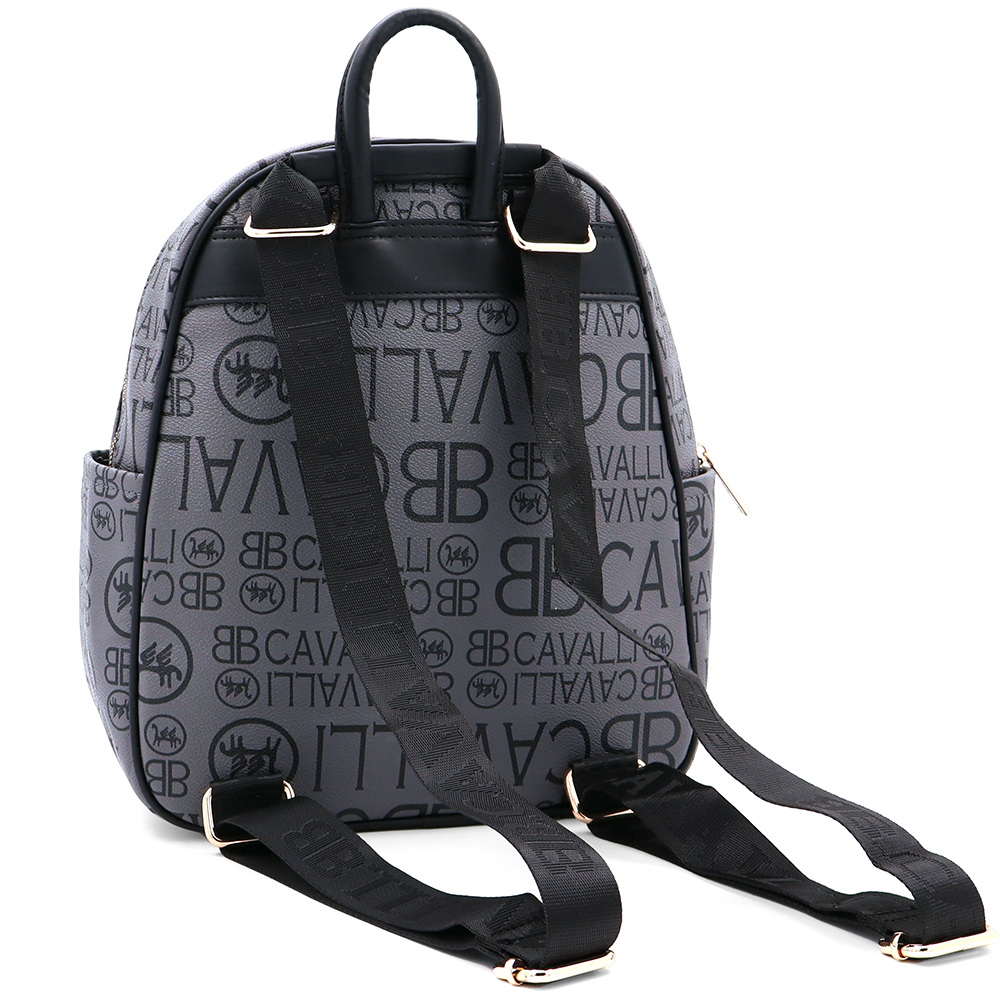 2 az 1-ben – hátizsák és táska mintával – szürke