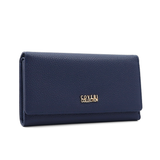 Nagy méretű női pénztárca – sötétkék