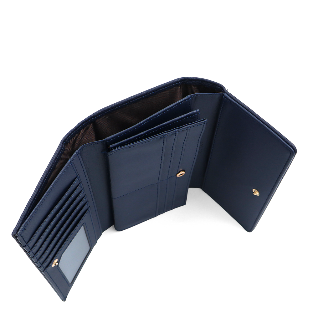 Nagy méretű női pénztárca – sötétkék