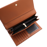 Nagy méretű női pénztárca – téglabarna