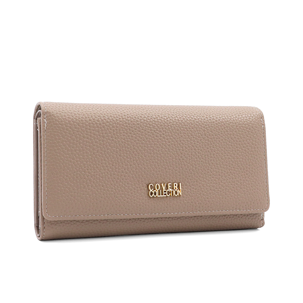 Nagy méretű női pénztárca – világosbarna
