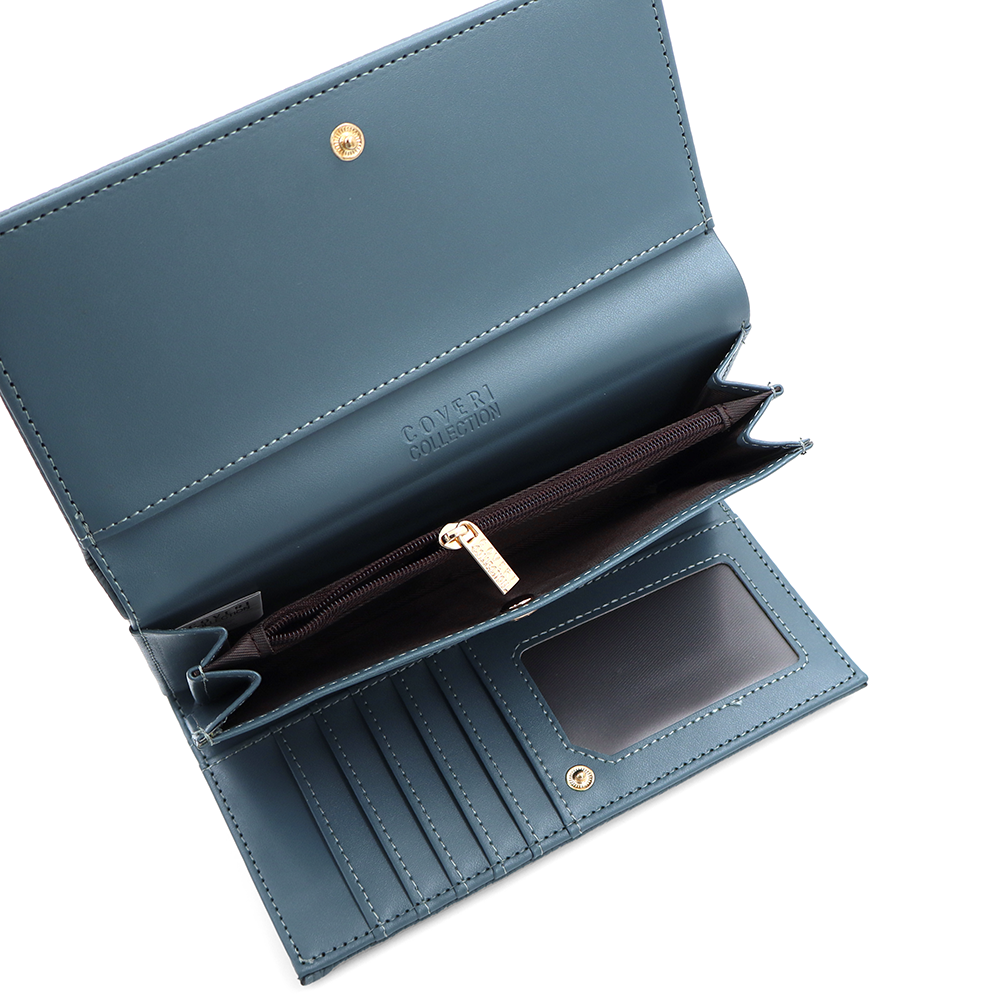 Nagy méretű női pénztárca – kék