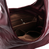 Nagy női táska típusú szatyor - bordó