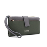 Női pénztárca kézi pánttal – zöld