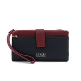 Női pénztárca kézi pánttal – fekete