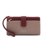 Női pénztárca kézi pánttal – világosbarna