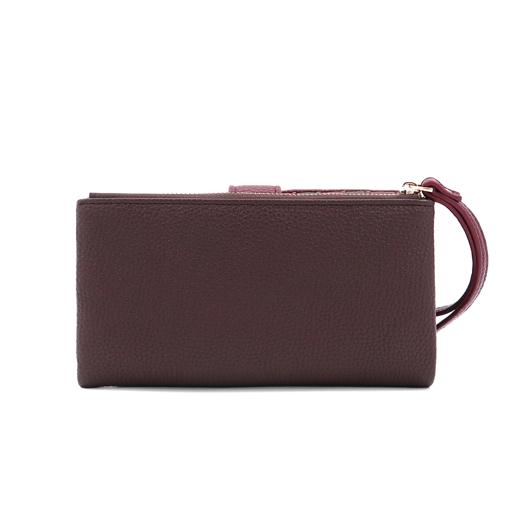 Női pénztárca kézi pánttal – barna