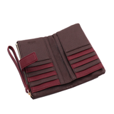 Női pénztárca kézi pánttal – barna