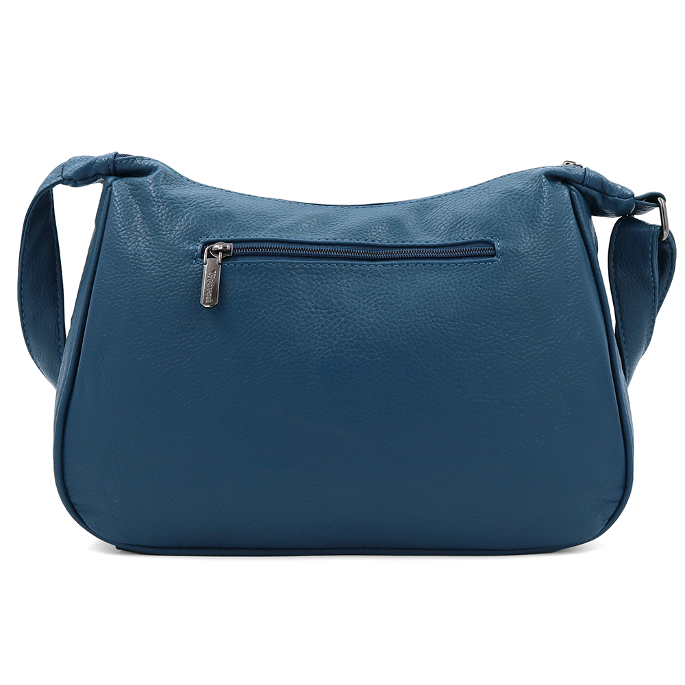 Nagy női válltáska – kék
