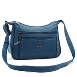 Nagy női válltáska – kék