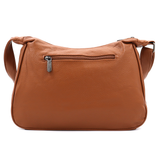 Nagy női válltáska – téglabarna