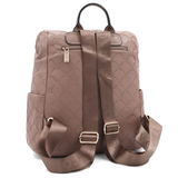 SZETT – Hátizsák + kis női táska – világosbarna