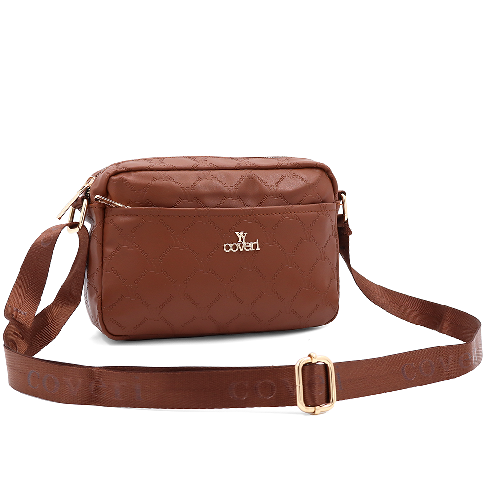 SZETT – Hátizsák + kis női táska – téglabarna