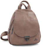 2 az 1-ben – Női hátizsák és táska – világosbarna