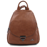 2 az 1-ben – Női hátizsák és táska – téglabarna