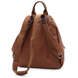 2 az 1-ben – Női hátizsák és táska – téglabarna
