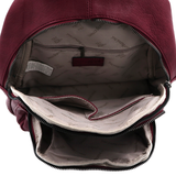 2 az 1-ben – Női hátizsák és táska – bordó