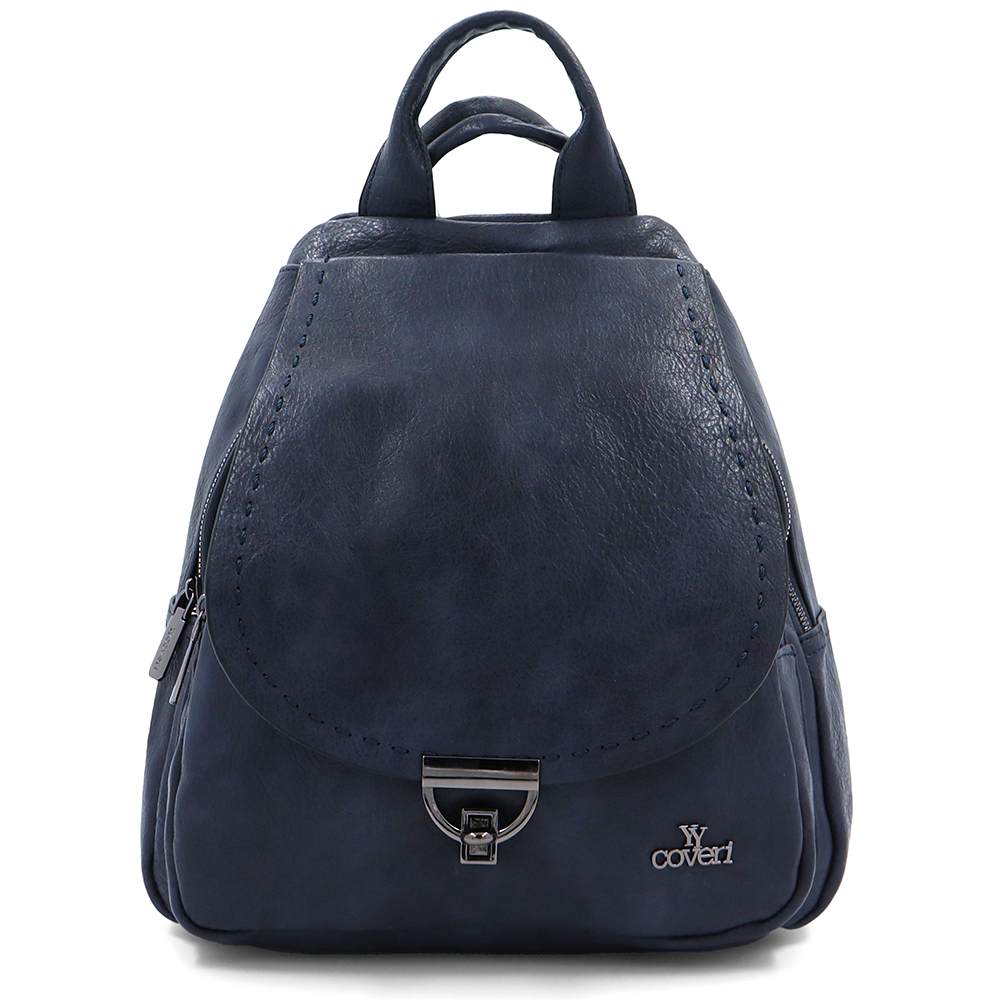 2 az 1-ben – Női hátizsák és táska – sötétkék