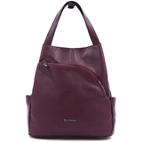 2 az 1-ben – Női hátizsák és táska – bordó