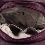 2 az 1-ben – Női hátizsák és táska – bordó