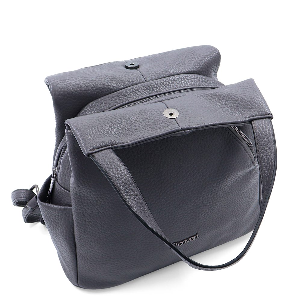 2 az 1-ben – Női hátizsák és táska – szürke