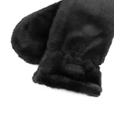 Pihe-puha téli egyujjas kesztyű – fekete