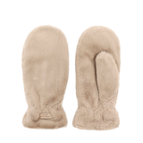 Pihe-puha téli egyujjas kesztyű – világosbarna