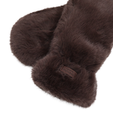 Pihe-puha téli egyujjas kesztyű – sötétbarna
