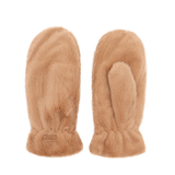 Pihe-puha téli egyujjas kesztyű – téglabarna