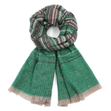 Meleg téli sál – zöld