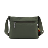 Színes vászontáska vállra – zöld