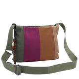 Színes vászontáska vállra – zöld