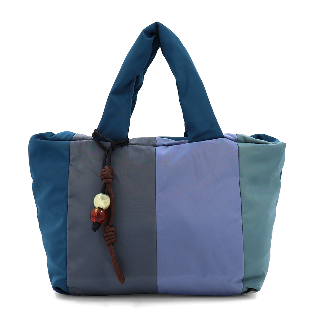 Színes női vászontáska – kék