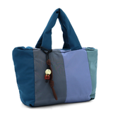 Színes női vászontáska – kék