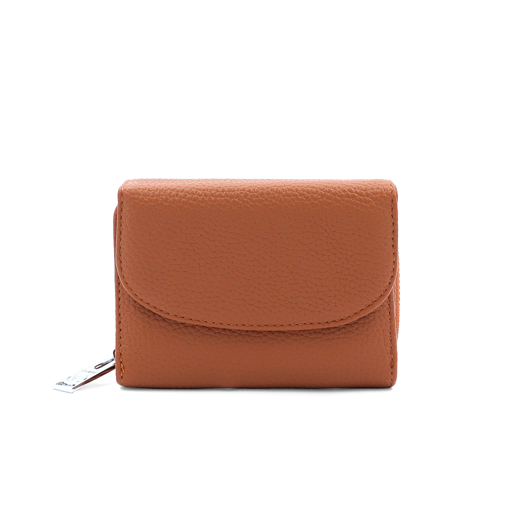 Női pénztárca – téglabarna