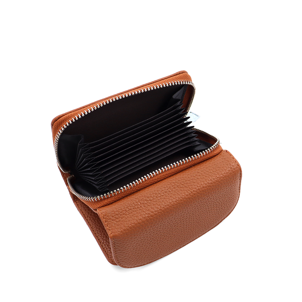 Női pénztárca – téglabarna