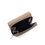 Kompakt női pénztárca – világosbarna